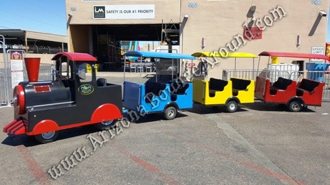 Gas Powered Trackless Train Rental Denver CO